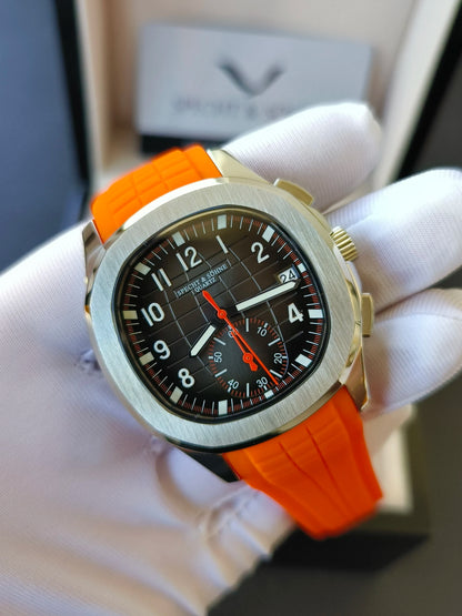 2026 New Specht&Sohne Men's Watches Quartz Watch Top Brand Luxury Chronograph Sport Rubber Luminous 5Bar Waterproof Men's Watch