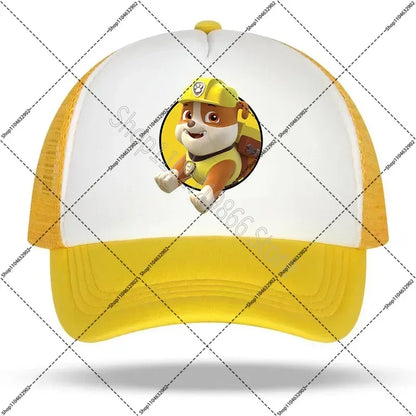 Paw Patrol Hats Chase Skye Baseball Cap Women Man Cute Cartoon Anime Pattern Print Sun Hat Summer Outdoor Caps Birthday Gifts