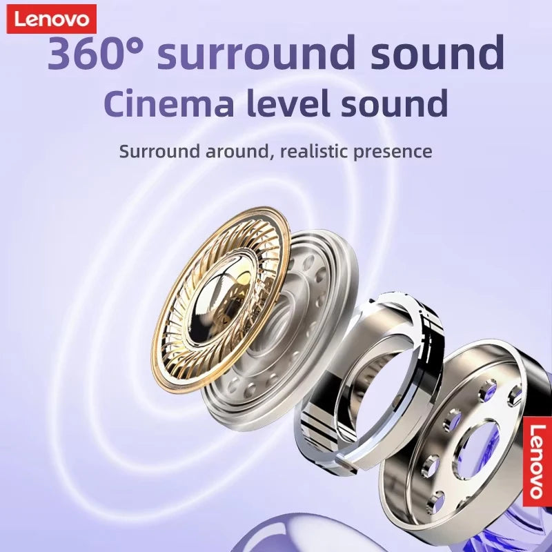 Lenovo TA210 – écouteurs sans fil Bluetooth, microphone intégré, Port de chargement, isolation du bruit, casque confortable sur l'oreille, C, nouveau