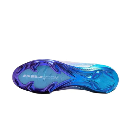 Nike Mercurial Vapor 16 Elite LV8 Ανδρικά παπούτσια ποδοσφαίρου FG – Μαλακά, Άνετα, Για φυσικό χλοοτάπητα, Λευκό/Μπλε HV4887-100