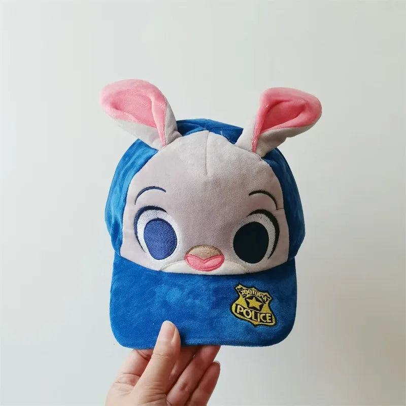 New Hot Cartoon Maniac Zootopia 2 Judith Nick Cute Cartoon Baseball Hat Duck Tongue Hat Leisure Travel Sunshade Photo Hat Gift