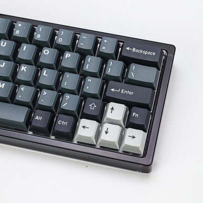 KBDiy 174 tasti/set keycap PBT GMK Apollo double shot minimalisti profilo ISO Cherry per tastiera meccanica da gaming compatibile MX