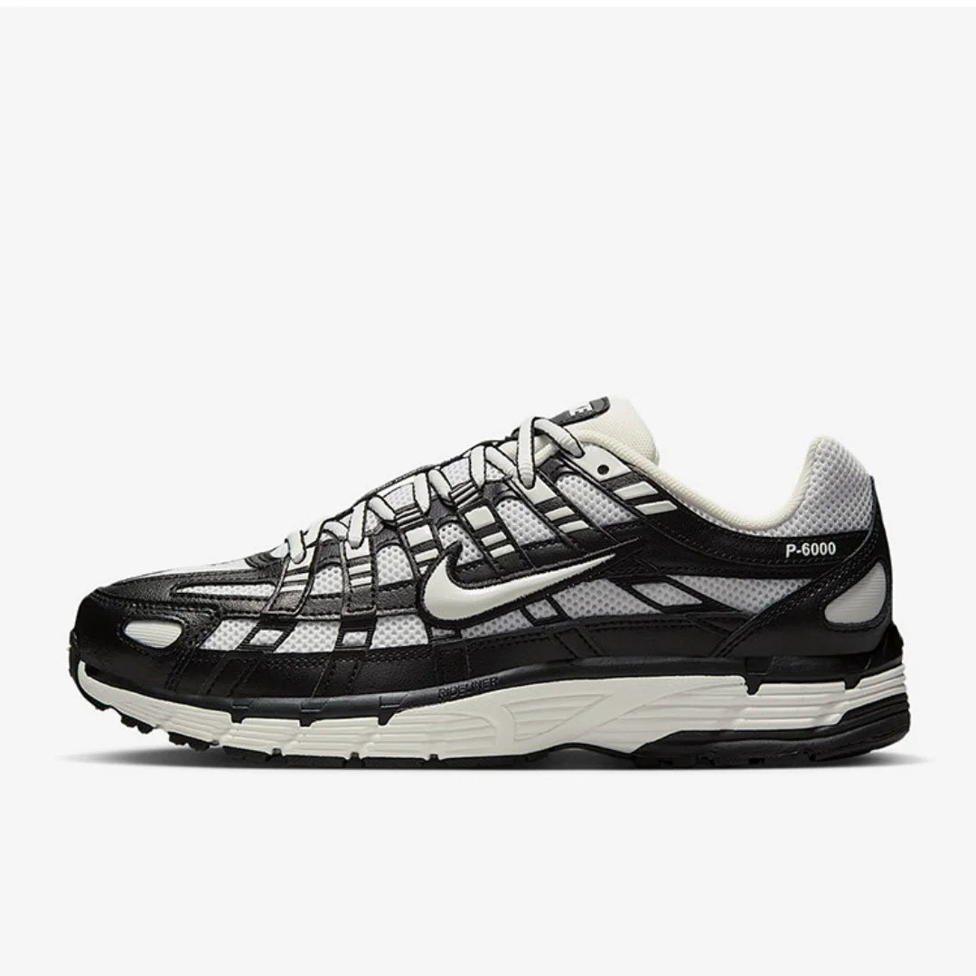 Sapatilhas Nike para mulher P-6000 pretas e brancas de corrida desportiva Bv1021-011