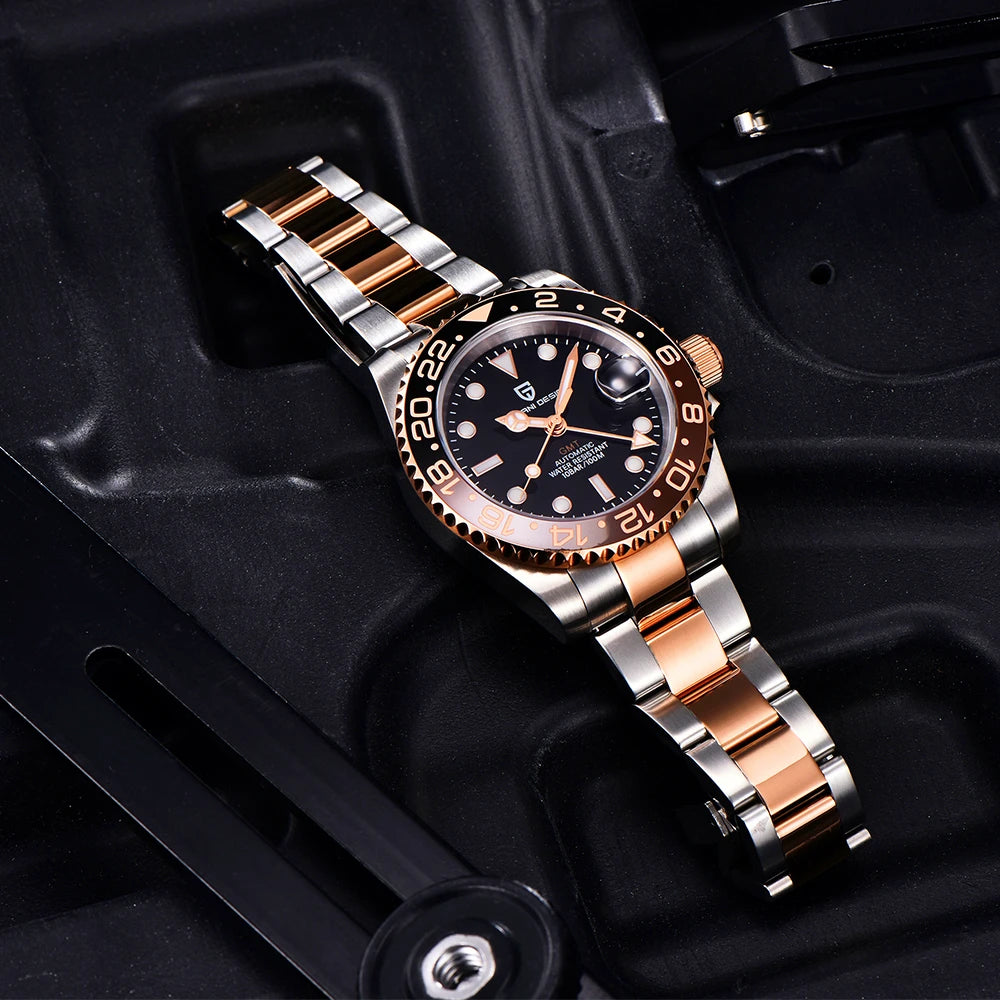 New PAGANI DESIGN Top Luxury Watch 8215 Sports Mechanical Automatic Watch Waterproof Stainless Steel Sapphire Watches for Man