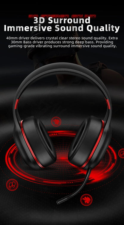 Kofire UG-05 Gaming Headphones 2.4G BT5.0 Wireless Headset With Mic RBG Light Vibration Bluetooth Earphone For PS4 PS5 PC Switch