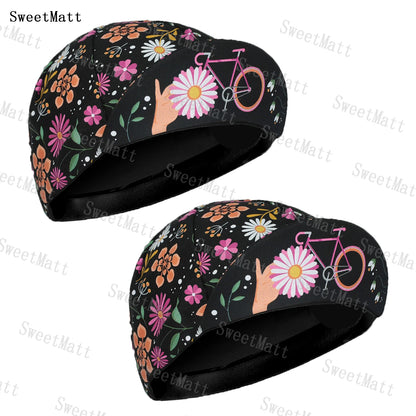 SweetMatt Classic Retro велосипедна шапка – семпла, цветна, с голямо разнообразие от стилове за избор, унисекс размер, бързосъхнеща велосипедна шапка