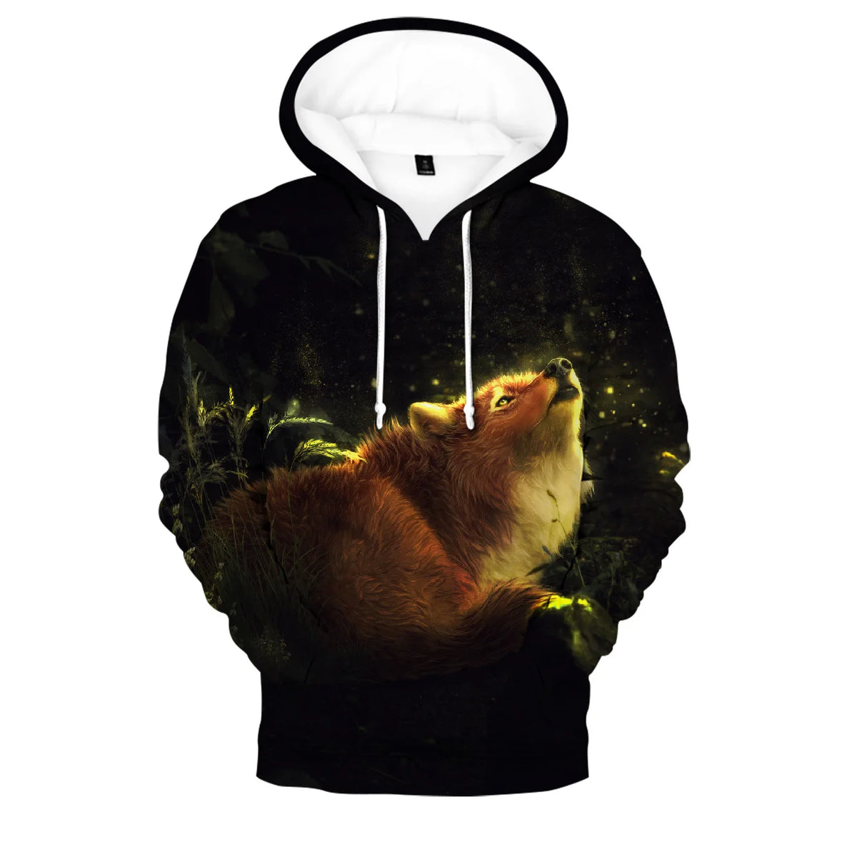 Hip Hop Popular Novelty Comfortable Fox 3D print Hoodies Sweatshirts Men/Women Sweatshirt Adult/Child Casual Pullovers