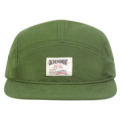 ON THE MOMENT Katoenen 5-panel baseballpet Snapback-petten Bone Gorras Hombre Originales Hip Hop-petten voor mannen en vrouwen, verstelbaar