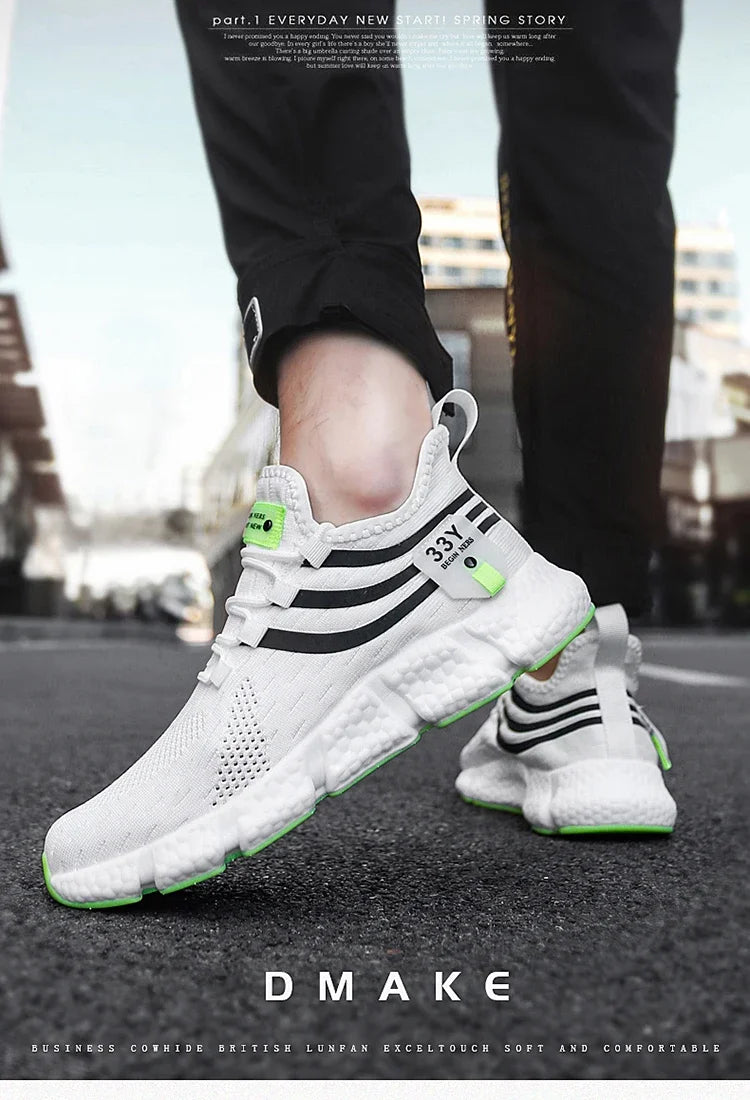 Trend Åndbare, afslappede herresko til forår og efterår – Tenis Masculino Zapatillas Hombre – Modige løbesko