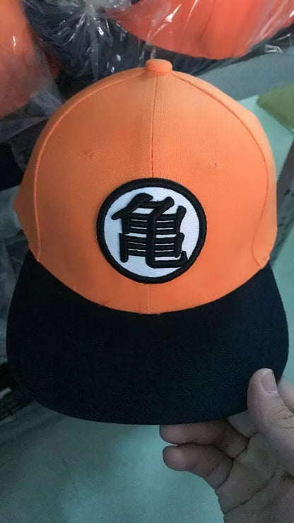 Dragon Ball Son Goku Baseball Cap Anime Snapback Hat Cartoon Character Vegeta Student Baseball Cap Gift Toy for Children