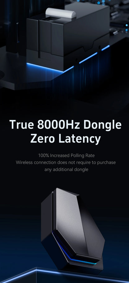 ATK BlazingSky F1 Extreme Ασύρματο Gaming Ποντίκι PAW3950 Ultra Dual-Mode 8000Hz 35g Ελαφρύ Ποντίκι E-sports FPS