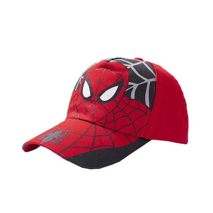 HotToys Spiderman Baseball Cap Boys Grils Hats Superhero Peripheral Cosplay Props Childrens Gift Sunhat Fashion Accessory 3-7y