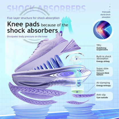 Onemix New Original - Scarpe sportive da running da uomo, ammortizzanti, morbide, leggere, in mesh traspirante, antiscivolo, sneakers con cushioning
