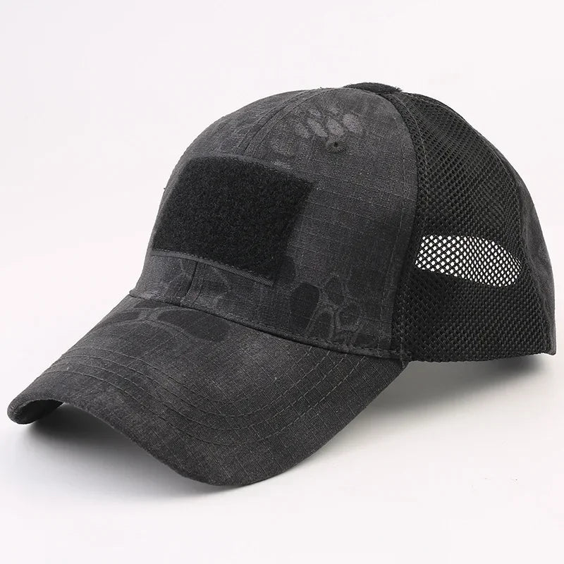 Unisex Sports Outdoor Sunscreen Quick-Drying Hat Men Casual Cap Female Unisex Camouflage Hunting Fishing Army Baseball Cap