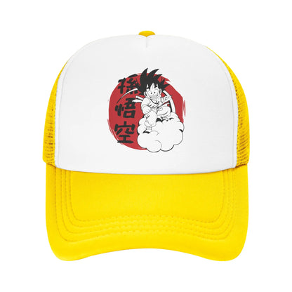 Son Gohan D-Dragon Ball Z Trucker kapica Unisex kapice za prosti čas Trucker delavska kapica Trucker kapica Snapback kapice Mrežaste bejzbolske kapice