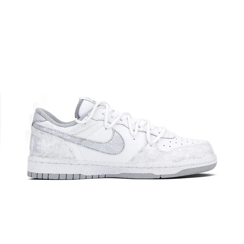 Custom Sneakers Nike Big "Wa An Ta Yun"  High-Street Retro  Chinese Ink Wash Style  Low-Top Unisex Skate Shoes