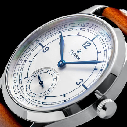 Thorn T001 Quartz Watch Fashion Sapphire Waterproof Grilled Men Watch VD78 Movement 316L Stainless Steel Business Luxurys Watch