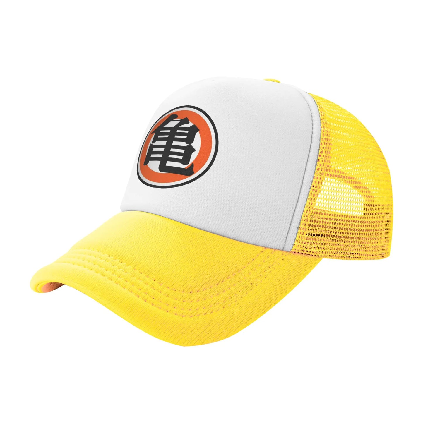 DBZ Turtle Japanese Anime Goku Trucker Cap Adult Dragon Ball  Hat Sun Hats Dad Hat Adjustable Snapback Caps Mesh Baseball Cap
