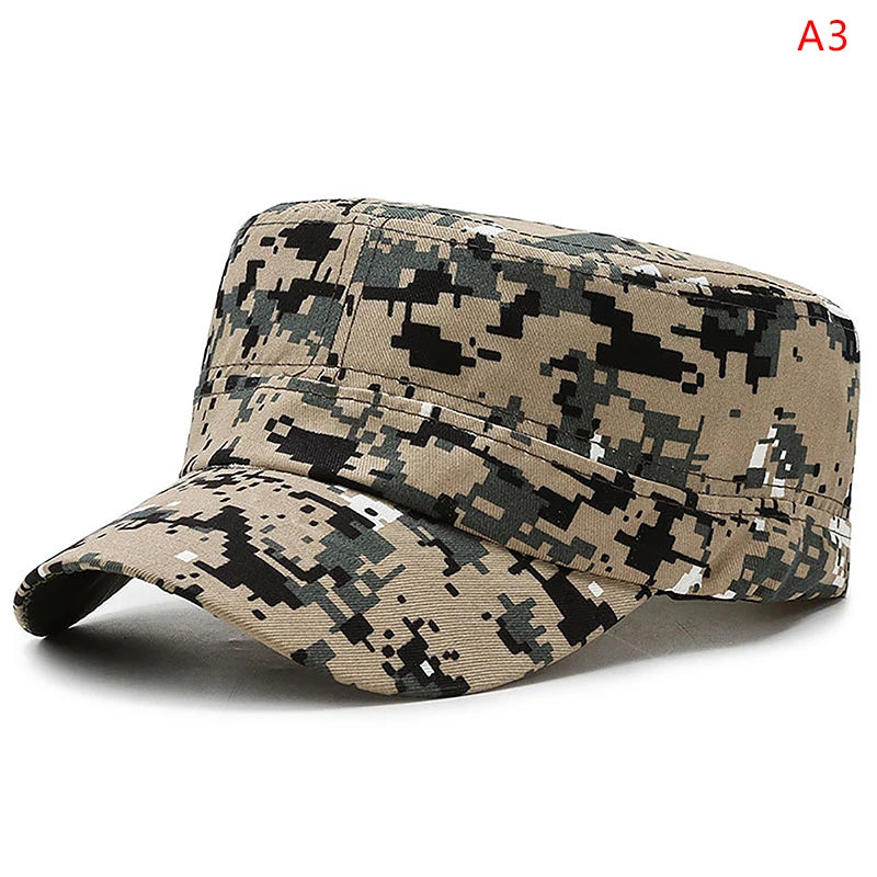 Adjustable Baseball Cap Summer Sunscreen Hat Camouflage Camo Camping Hiking Fishing Caps