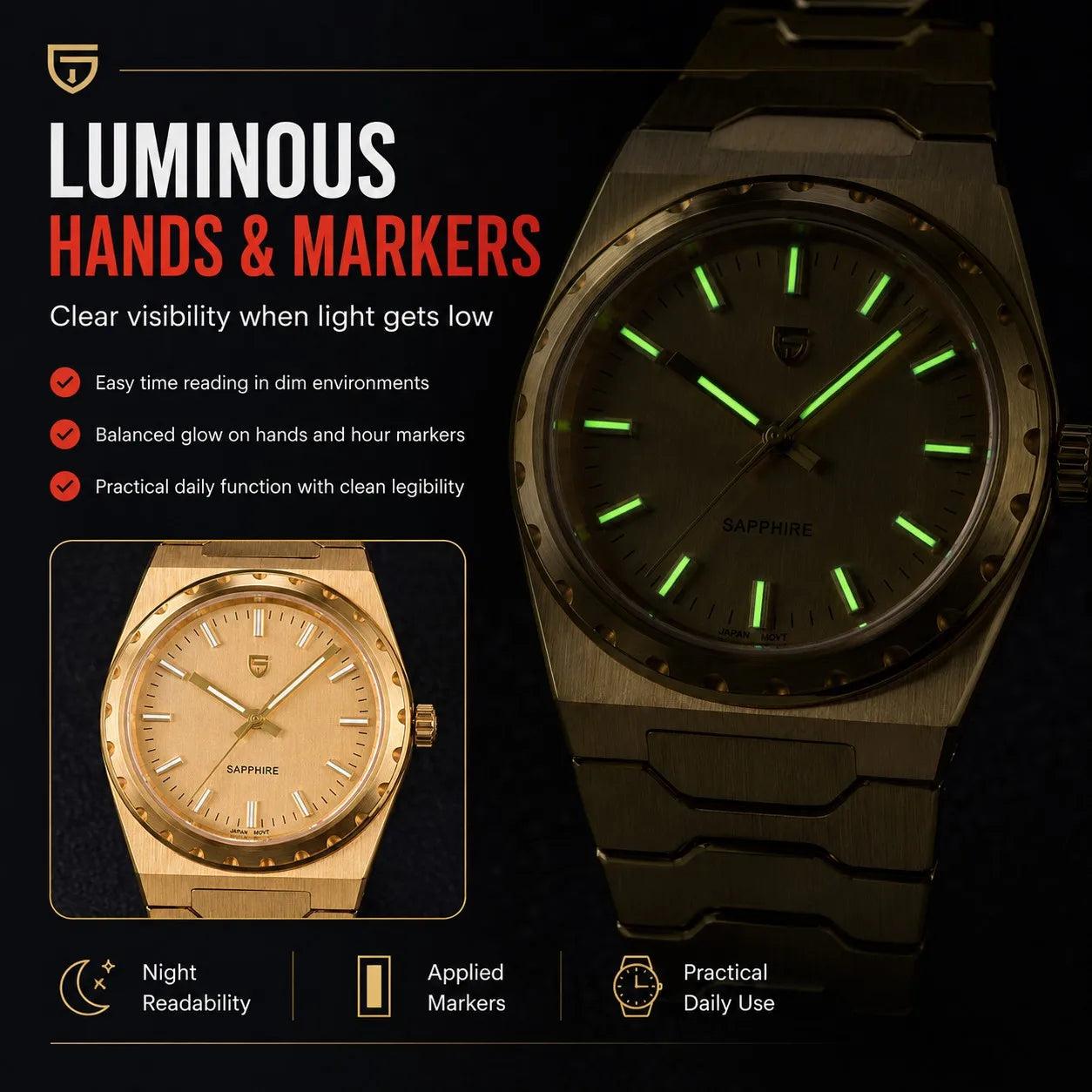 PAGANI DESIGN 2026 New 7mm Fashion Men's V2 Quartz Watch 10Bar Waterproof Stainless Steel Sapphire C3 reloj hombre Watches male