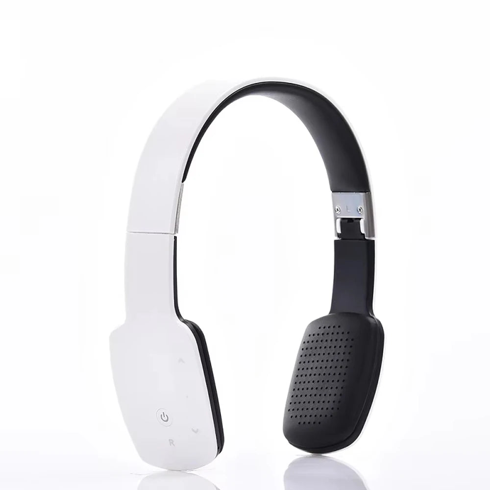 Nouveaux écouteurs sans fil Bluetooth pliables, casque sport supra-auriculaire avec micro et commande tactile, cadeaux pour la course, l'entraînement et les voyages
