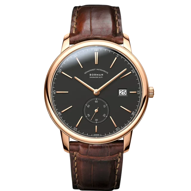 BORMAN BM3817 TOP Watch New 42 Luxury Men's Automatic Mechanical Watches Sapphire Ultra-thin 50M Waterproof Sub Dial Clocks
