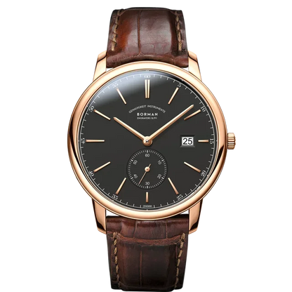 BORMAN BM3817 TOP Watch New 42 Luxury Men's Automatic Mechanical Watches Sapphire Ultra-thin 50M Waterproof Sub Dial Clocks