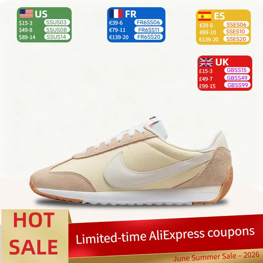 Nike Pacific: comfortabele, veelzijdige, zachte, lichtgewicht, dempende lage lifestyle- en casual schoenen voor dames HM4771-104