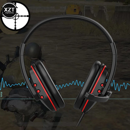 Wired Gaming Headset with Microphone Noise Cancelling Headphones for PC PS5 PS4 Xbox Nintendo Switch