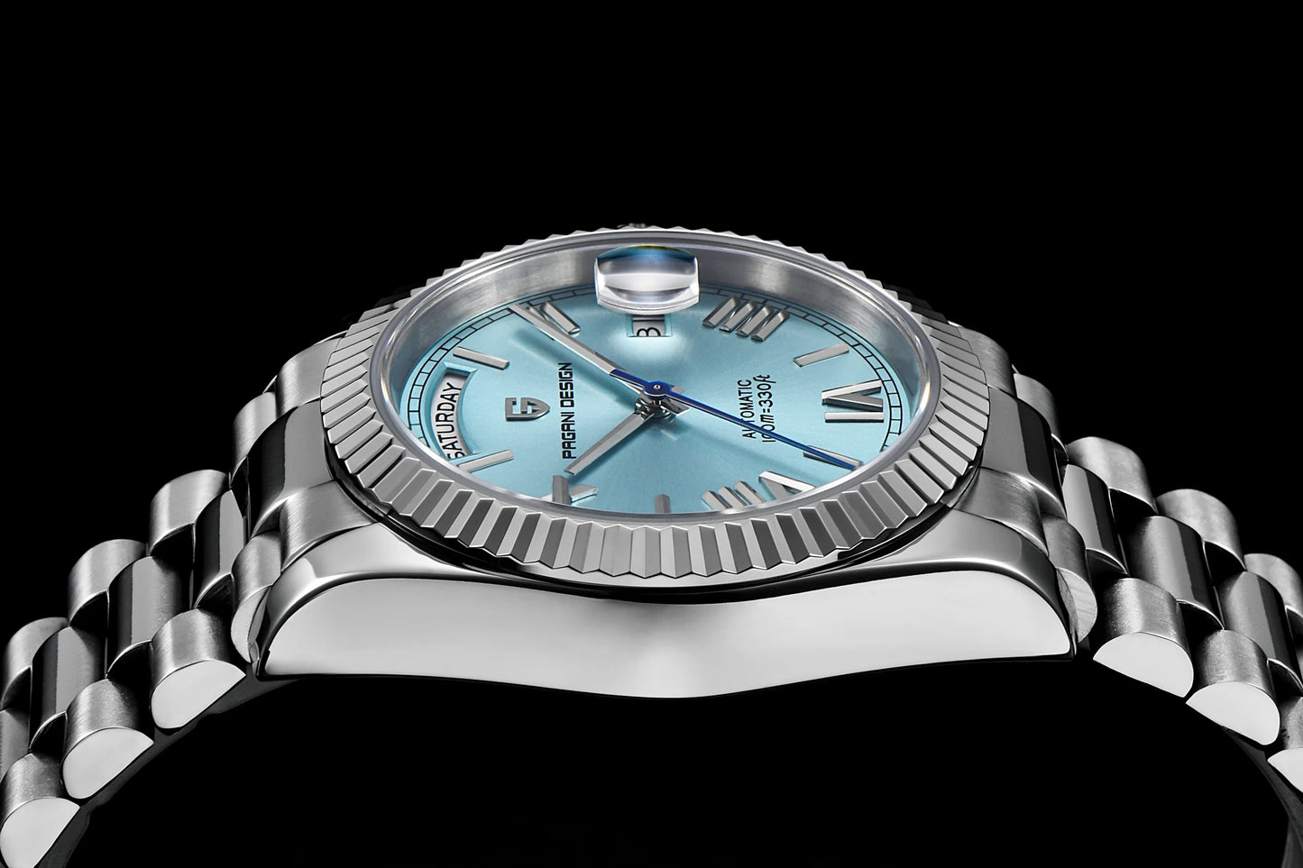 2026 New PAGANI DESIGN Enamel Dial DD36 Luxury Silver Gold Automatic Watch For Men AR Sapphire Crystal Mechanical Wristwatch Men