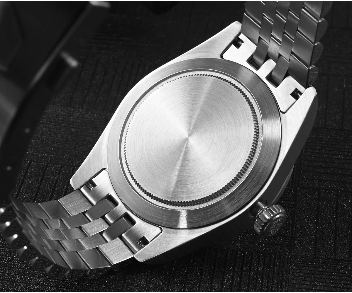 San Martin New 39mm Sport Watch Enamel Dial NH35 Automatic Mechanical Men Dress Watch Sapphire Waterproof 100m Luminous SN0053