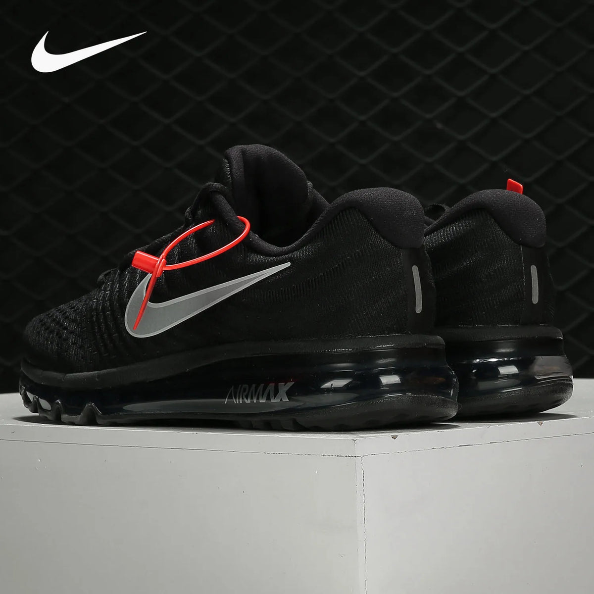 Nike ægte AIR MAX 17 løbesko til mænd og kvinder med fuld sål, luftpude og stødabsorbering 849560