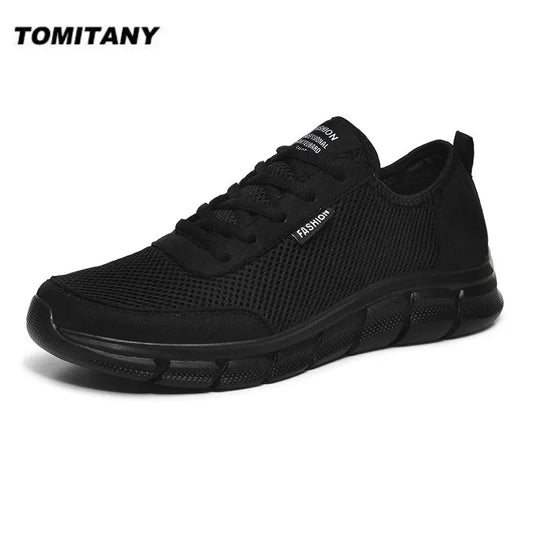 Heren schoenen met gaas, veterschoenen, casual schoenen, herensneakers, ademend, lichtgewicht schoeisel, comfortabele sportschoenen, Zapatillas Hombre