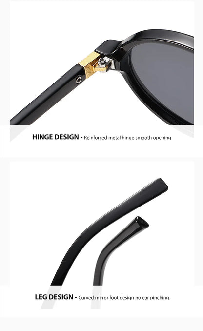 Small Fashion Oval Leopard Sunglasses Women Lovely Ins No Makeup Anti Blue Light Glasses Cute Decorative Computer Glasses 선글라