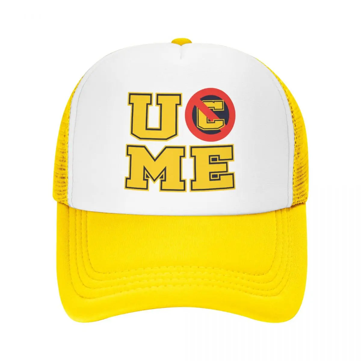 Custom C-Cena John  U Cant See Me Trucker Hat Women Men Adjustable Unisex Baseball Cap Summer Dad Hat