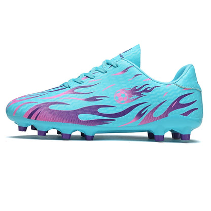 Nouvelles chaussures de football pour homme, chaussures de football professionnelles, baskets confortables pour les matchs en plein air, chaussures de sport antidérapantes pour garçons, unisexe