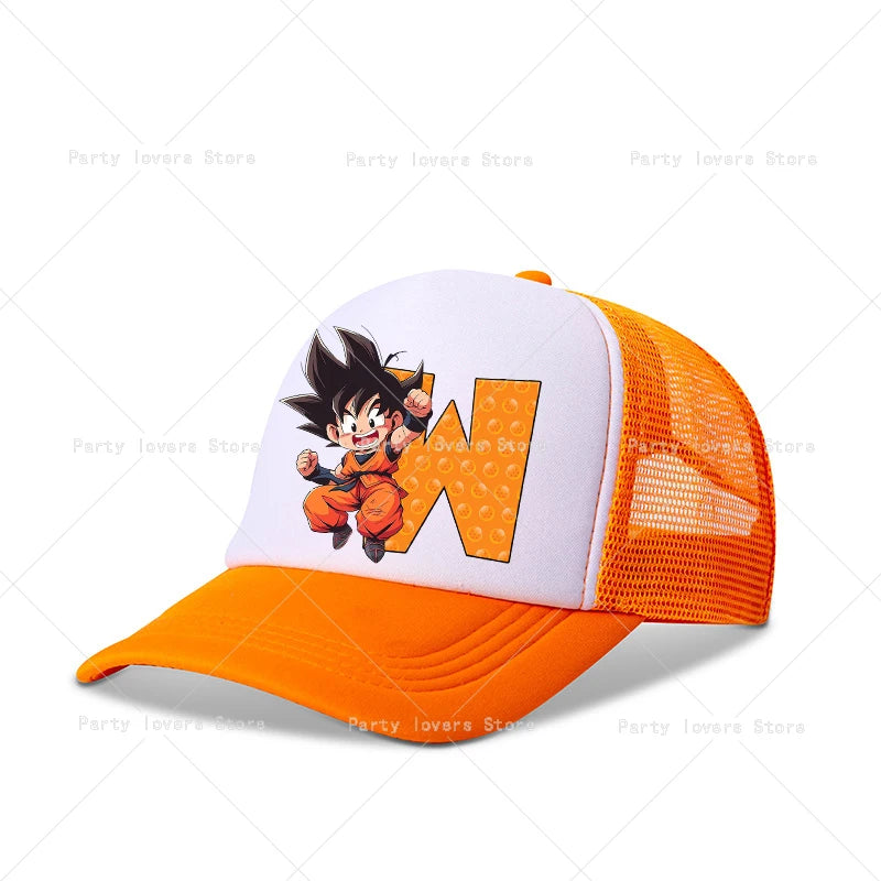 Dragons Ball Baseball Cap Anime Children Adult Base Hat Cartoon Summer Breathable Caps Kids Boys Outdoor Casual Sunshade Hats