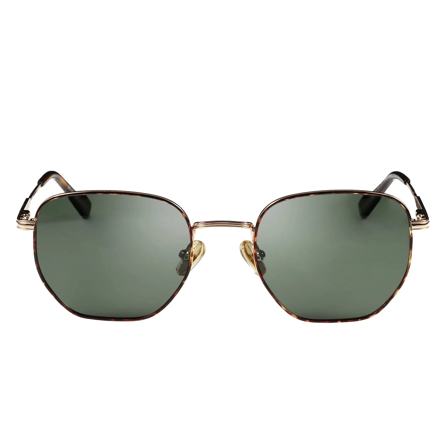 ZENOTTIC Fashion Hexagon Polarized Retro Sunglasses for Men Women-Vintage Metal Frame Design UV Protection Trendy Fashion Shades