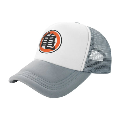 DBZ Turtle Japanese Anime Goku Trucker Cap Adult Dragon Ball  Hat Sun Hats Dad Hat Adjustable Snapback Caps Mesh Baseball Cap