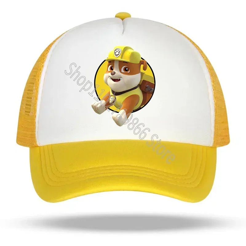 Paw Patrol Hats Chase Skye Baseball Cap Women Man Cute Cartoon Anime Pattern Print Sun Hat Summer Outdoor Caps Birthday Gifts