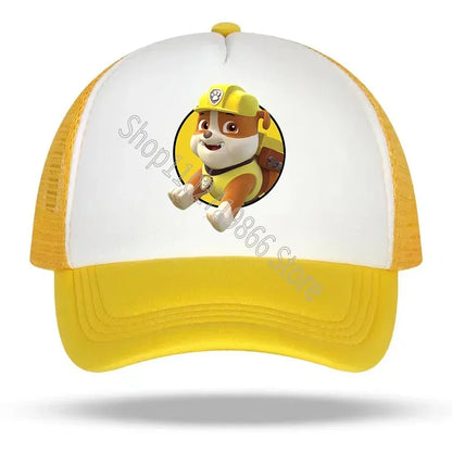 Paw Patrol Hats Chase Skye Baseball Cap Women Man Cute Cartoon Anime Pattern Print Sun Hat Summer Outdoor Caps Birthday Gifts