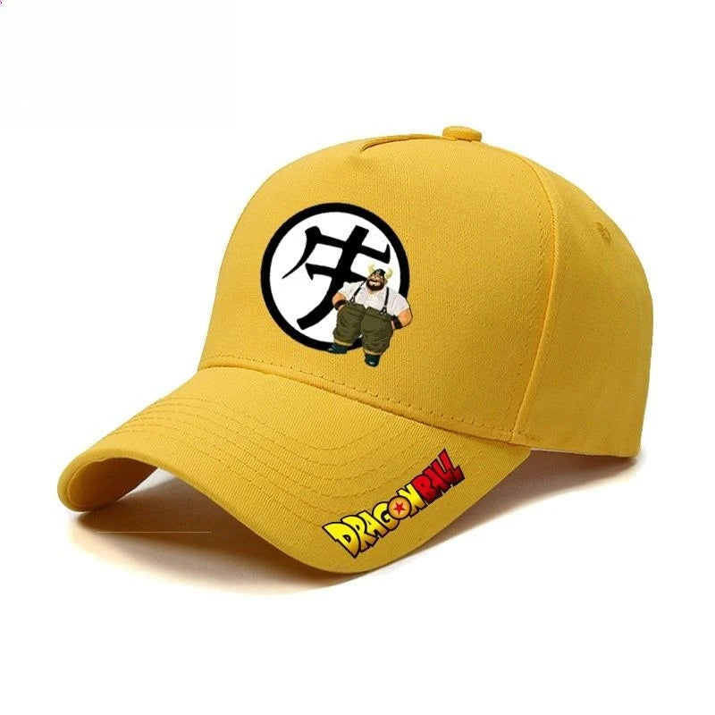 Czapka z daszkiem Dragon Ball Master Roshi Son Goku – kreatywny nadruk z literami z anime o wysokiej wartości, unisex, codzienna, uniwersalna czapka baseballowa