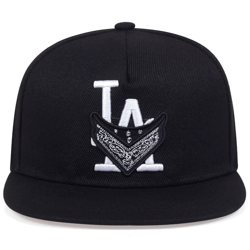 Unisex Los Angeles Embroidery Hip-hop Hats Spring Autumn Outdoor Adjustable Casual Baseball Caps Trucker Caps Sunscreen Hat