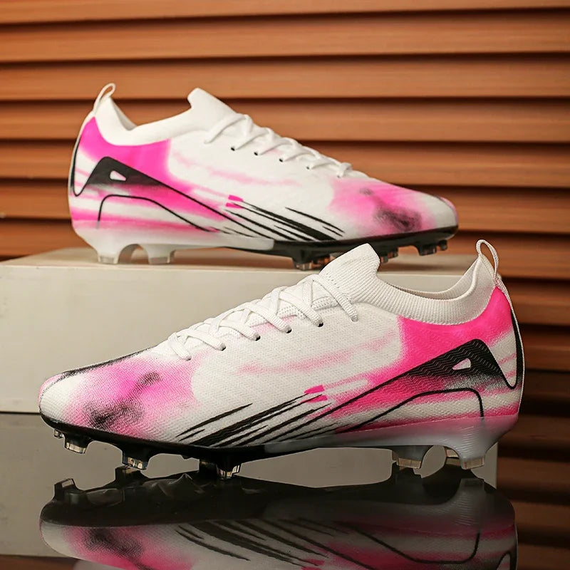 Nouvelles Chaussures de Football pour Homme, Modèle Original, Professionnelles pour l'Entraînement sur Gazon et Futsal, Antidérapantes pour Terrains Intérieurs et Extérieurs, 2025