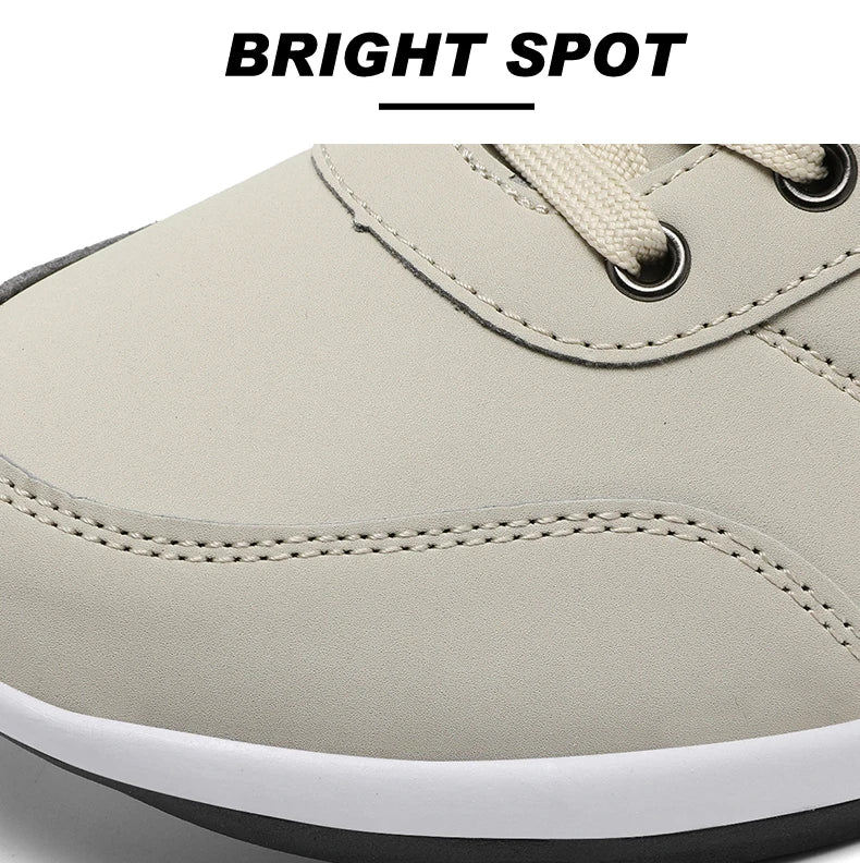 New Balan Men Leather Shoes Sneaker Trend Sport Shoes Breathable Men Sneakers Non-slip Footwear Holiday Shoes for Male
