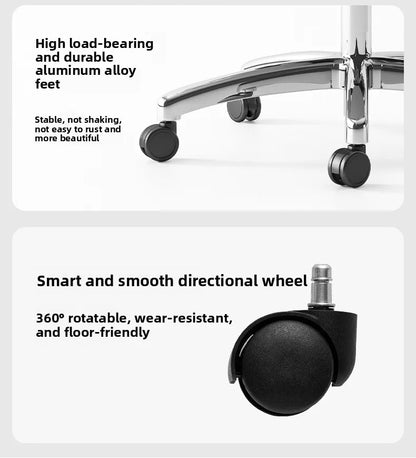 Ergonomic Office Chair Recliner Computer Chair with Adjustable Height, Swivel Gaming Chair, Lumbar Support, Comfortable E-Sports Chair