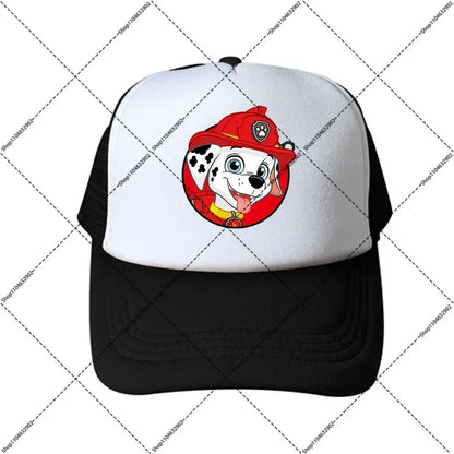 Paw Patrol Hats Chase Skye Baseball Cap Women Man Cute Cartoon Anime Pattern Print Sun Hat Summer Outdoor Caps Birthday Gifts
