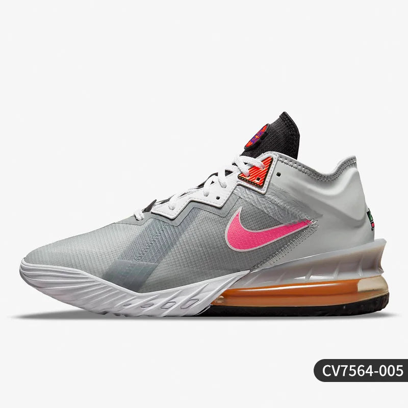 Original Nike LEBRON XVIII James 18. Generation Air-Cushion-Basketballschuhe für Damen und Herren CV7564-005