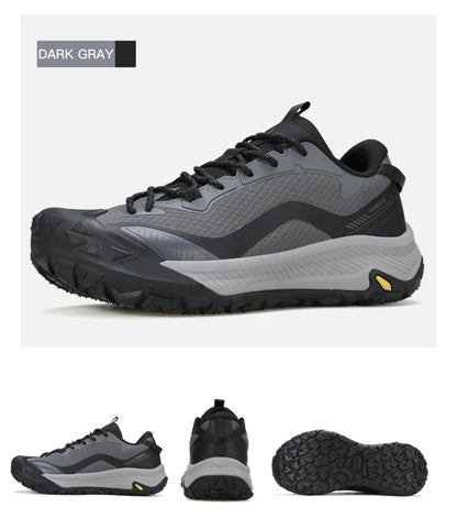 HUMTTO Trekking Shoes for Men Mountain Climbing Sneaker Outdoor Sports Shoe Breathable Walking Casual Sneakers Man Hiking Boots