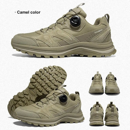 Zapatillas de senderismo para hombre Baasploa: antideslizantes, resistentes al desgaste, para escalada y senderismo al aire libre; con interior de algodón para mayor comodidad; zapatillas deportivas para actividades al aire libre.